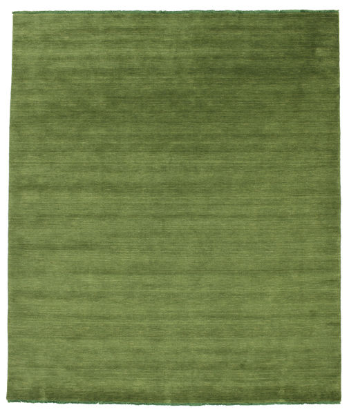  Handloom Fringes - Grønn Teppe 250X300 Moderne Svart/Mørk Grønn Stort (Ull, India)