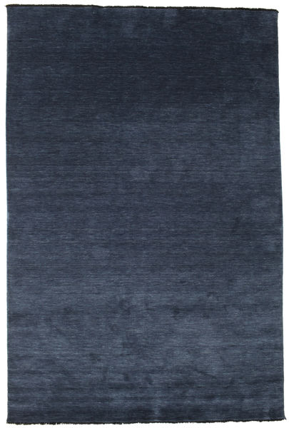  Handloom Fringes - Mørk Blå Teppe 200X300 Moderne Mørk Blå (Ull, India)