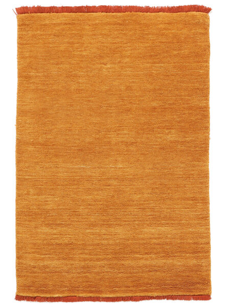  Handloom Fringes - Oransje Teppe 100X160 Moderne Lysbrun/Orange (Ull, India)