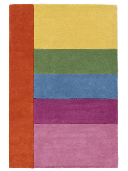  Colors By Meja Handtufted Teppe 120X180 Moderne Lyserosa/Gul (Ull, India)