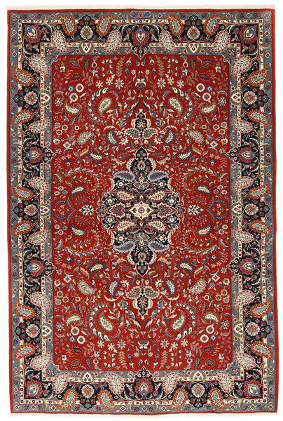  Ilam Sherkat Farsh Silke Teppe 140X210 Ekte Orientalsk Håndknyttet Mørk Rød/Mørk Brun ( Persia/Iran)