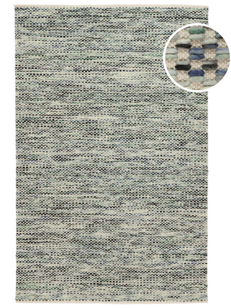  Pebbles - Grå/Blå Teppe 160X230 Ekte Moderne Håndvevd Grå/Blå (Ull, )