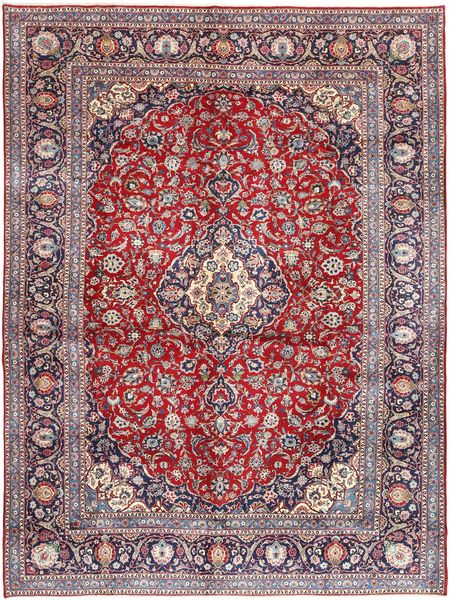  Keshan Teppe 295X400 Ekte Orientalsk Håndknyttet Rød, Mørk Rød Stort (Ull, Persia/Iran)