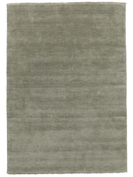  Handloom Fringes - Soft Teal Teppe 160X230 Moderne Mørk Grønn (Ull, India)