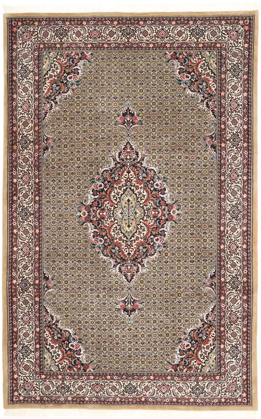  Bidjar Teppe 208X318 Ekte Orientalsk Håndknyttet Lys Grå/Rosa (Ull, Persia/Iran)