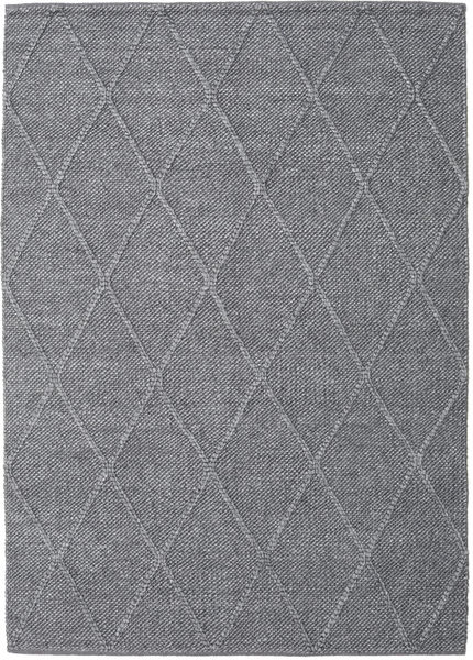 Svea - Charcoal Teppe 160X230 Ekte Moderne Håndvevd Lys Grå/Mørk Grå (Ull, India)