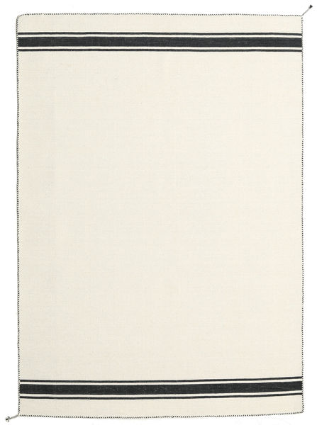  Ernst - Off White/Svart Teppe 170X240 Ekte Moderne Håndvevd Off White/Svart (Ull, )