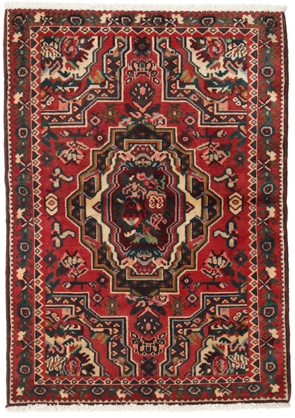  Orientalsk Bakhtiar Teppe Teppe 103X145 Rød/Mørk Rød (Ull, Persia/Iran)