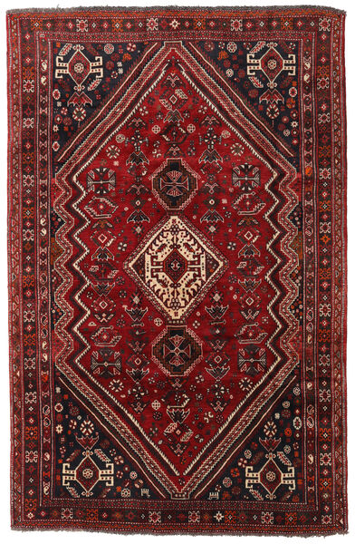  Ghashghai Teppe 178X272 Ekte Orientalsk Håndknyttet Mørk Rød/Mørk Brun (Ull, Persia/Iran)