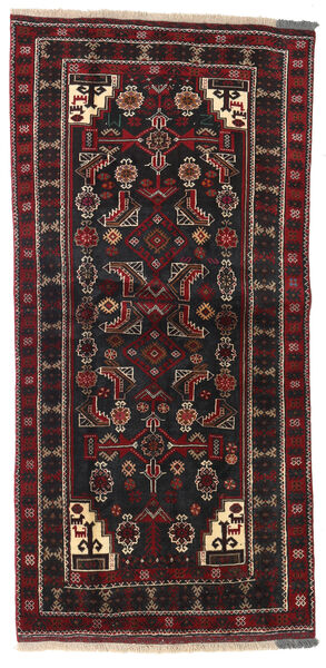  Orientalsk Beluch Teppe Teppe 98X205 Mørk Rød/Rød (Ull, Persia/Iran)