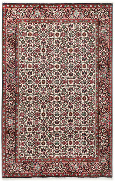  Bidjar Teppe 110X173 Ekte Orientalsk Håndknyttet Mørk Brun/Mørk Rød (Ull, Persia/Iran)