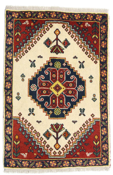  Ghashghai Teppe 60X86 Ekte Orientalsk Håndknyttet Mørk Rød/Mørk Beige (Ull, Persia/Iran)