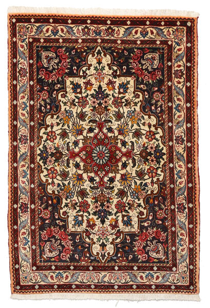  Bakhtiar Collectible Teppe 105X156 Ekte Orientalsk Håndknyttet Mørk Brun/Mørk Rød (Ull, Persia/Iran)