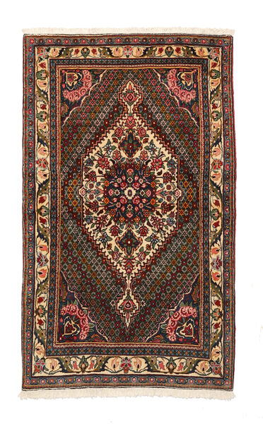  Bakhtiar Collectible Teppe 98X158 Ekte Orientalsk Håndknyttet Mørk Brun/Mørk Rød (Ull, Persia/Iran)