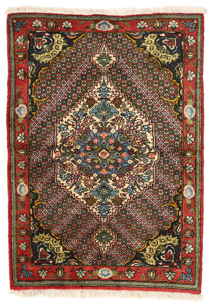  Bakhtiar Collectible Teppe 108X159 Ekte Orientalsk Håndknyttet Mørk Brun/Mørk Rød (Ull, Persia/Iran)
