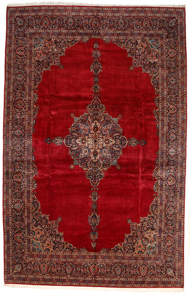  Keshan Ca. 1970 Teppe 335X517 Ekte Orientalsk Håndknyttet Mørk Rød/Rust Stort (Ull, Persia/Iran)