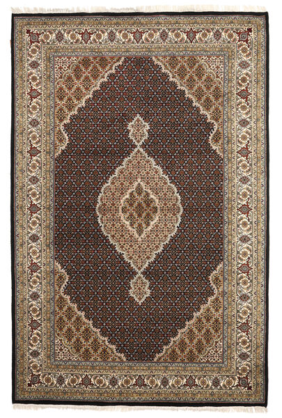  Tabriz Royal Teppe 198X301 Ekte Orientalsk Håndknyttet Brun, Beige ( India)