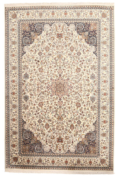  Kashmir Ren Silke Teppe 170X255 Ekte Orientalsk Håndknyttet Lys Grå/Beige (Silke, India)