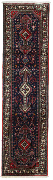  Orientalsk Abadeh Fine Teppe Teppe 80X300 Teppeløpere Mørk Rød/Rød (Ull, Persia/Iran)