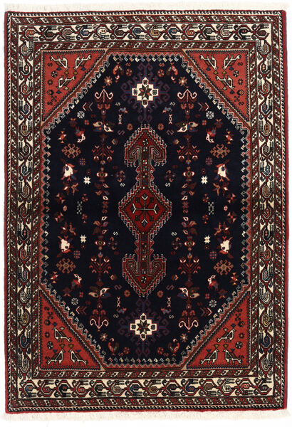 Abadeh Fine Teppe Teppe 105X149 Mørk Rød/Rød (Ull, Persia/Iran)