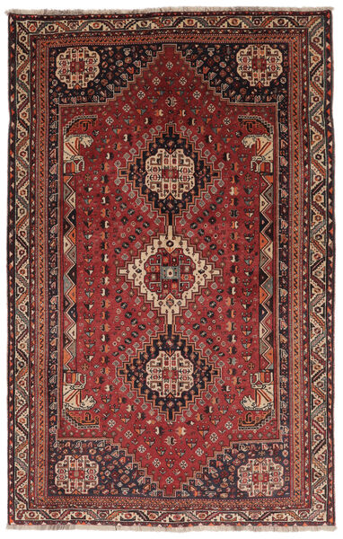  Ghashghai Teppe 165X260 Ekte Orientalsk Håndknyttet Mørk Brun/Svart (Ull, Persia/Iran)