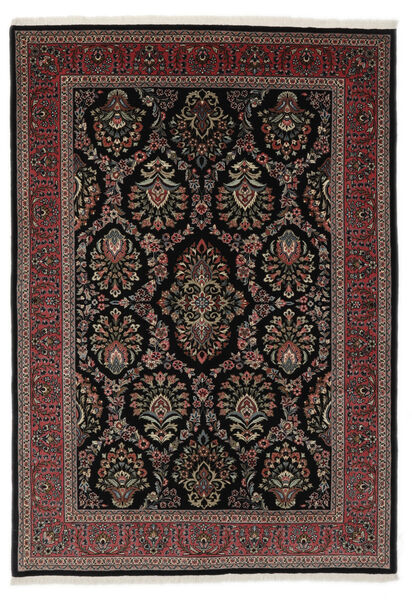  Orientalsk Sarough Teppe Teppe 170X245 Svart/Mørk Rød (Ull, Persia/Iran)