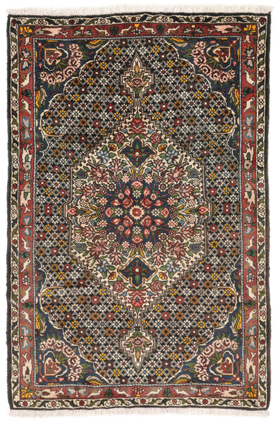  Bakhtiar Collectible Teppe 108X163 Ekte Orientalsk Håndknyttet Svart/Mørk Brun (Ull, Persia/Iran)