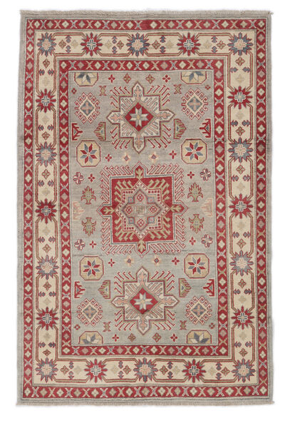  Kazak Fine Teppe 119X185 Ekte Orientalsk Håndknyttet Mørk Rød/Brun (Ull, )