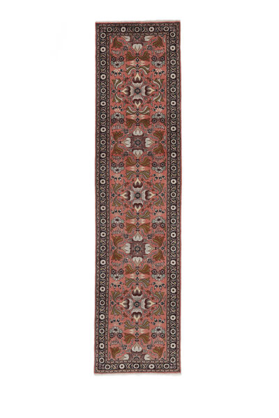  Persisk Mehraban Teppe 76X310 Mørk Rød/Svart 