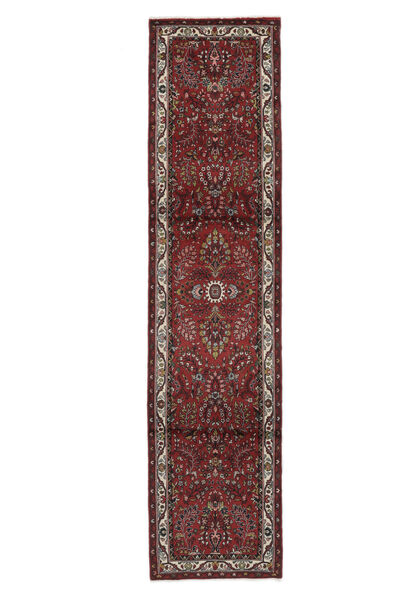  Orientalsk Mehraban Teppe Teppe 73X312 Teppeløpere Svart/Mørk Rød (Ull, Persia/Iran)
