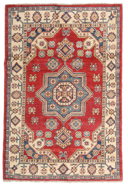  Kazak Fine Teppe 116X172 Ekte Orientalsk Håndknyttet Brun/Mørk Rød (Ull, )