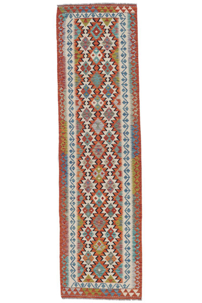  Kelim Afghan Old Style Teppe 81X296 Ekte Orientalsk Håndvevd Teppeløpere (Ull, Afghanistan)