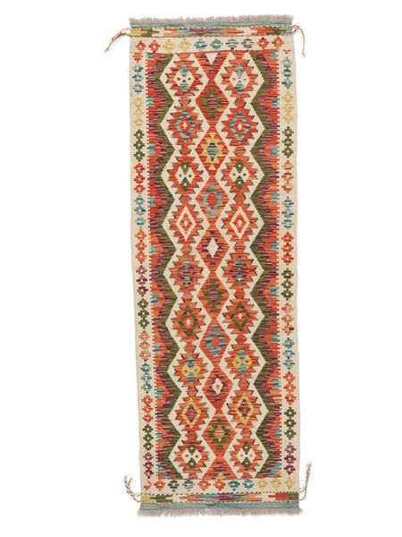  Kelim Afghan Old Style Teppe 67X200 Ekte Orientalsk Håndvevd Teppeløpere (Ull, Afghanistan)