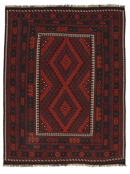  Afghan Vintage Kelim Teppe 245X304 Ekte Orientalsk Håndvevd Svart (Ull, Afghanistan)