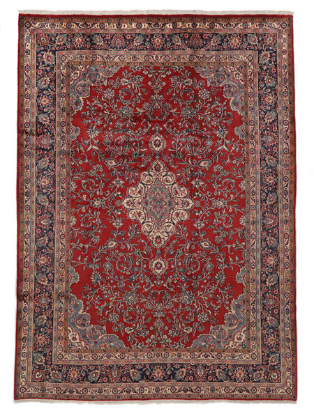  Hamadan Shahrbaf Teppe 220X300 Ekte Orientalsk Håndknyttet Mørk Rød/Svart (Ull, )
