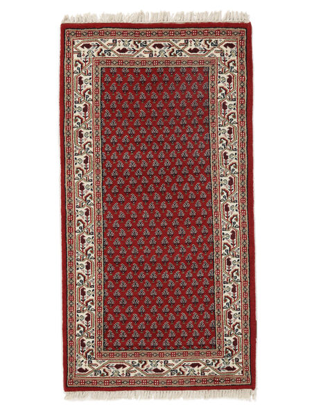  Orientalsk Mir Indisk Teppe 70X140 Mørk Rød/Brun (Ull, India)