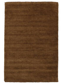  Handloom Fringes - Brun Teppe 100X160 Moderne Svart (Ull, India)