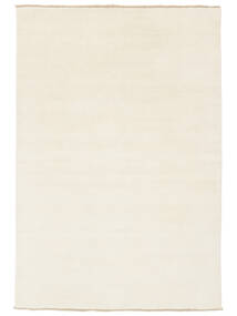 Handloom Fringes - Ivory Teppe 100X160 Moderne Brun/Gul (Ull, India)