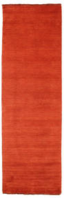  Handloom Fringes - Rust/Rød Teppe 80X250 Moderne Teppeløpere Rust/Orange (Ull, India)