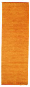 Handloom Fringes - Oransje Teppe 80X250 Moderne Teppeløpere Gul/Orange (Ull, India)