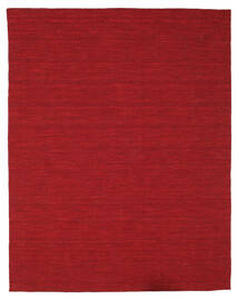  Kelim Loom - Mørk Rød Teppe 200X250 Ekte Moderne Håndvevd Mørk Rød (Ull, India)