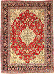  Keshan Teppe 323X451 Ekte Orientalsk Håndknyttet Mørk Rød/Rust Stort (Ull, Persia/Iran)