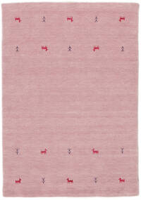  Gabbeh Loom Two Lines - Pink Teppe 140X200 Moderne Brun/Lilla (Ull, India)
