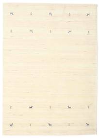  Gabbeh Loom Two Lines - Off Vit Teppe 160X230 Moderne Beige/Hvit/Creme (Ull, India)