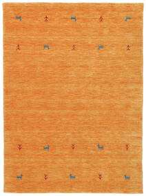  Gabbeh Loom Two Lines - Oransje Teppe 140X200 Moderne Oransje (Ull, India)