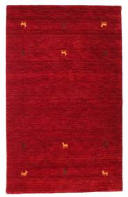  Gabbeh Loom Two Lines - Rød Teppe 100X160 Moderne Rød/Mørk Rød (Ull, India)