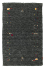  Gabbeh Loom Frame - Mørk Grå/Grønn Teppe 100X160 Moderne Mørk Grønn (Ull, India)