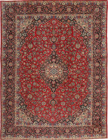  Keshan Teppe 293X385 Ekte Orientalsk Håndknyttet Mørk Rød/Mørk Brun Stort (Ull, Persia/Iran)
