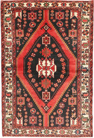  Bakhtiar Teppe 147X220 Ekte Orientalsk Håndknyttet Mørk Brun/Mørk Rød (Ull, Persia/Iran)