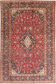  Keshan Teppe 200X315 Ekte Orientalsk Håndknyttet Mørk Rød/Mørk Brun (Ull, Persia/Iran)